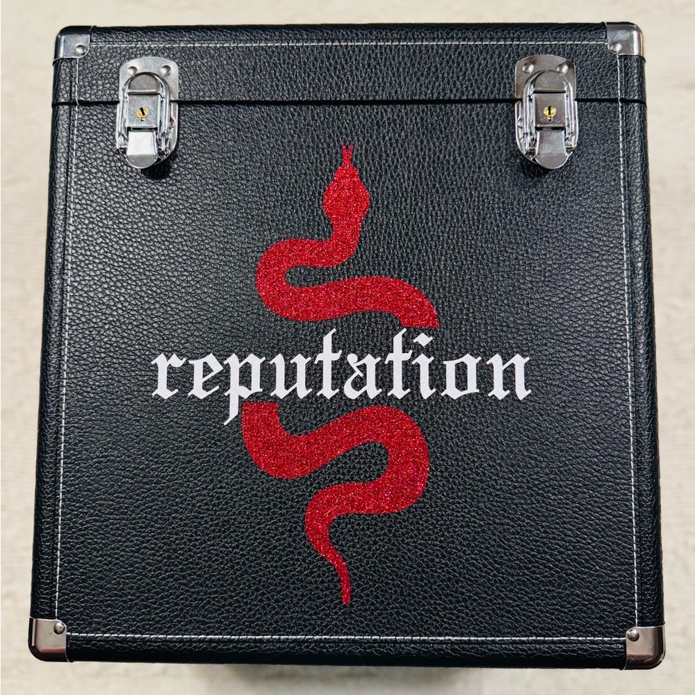 REP Vinyl Record Case Holder Red